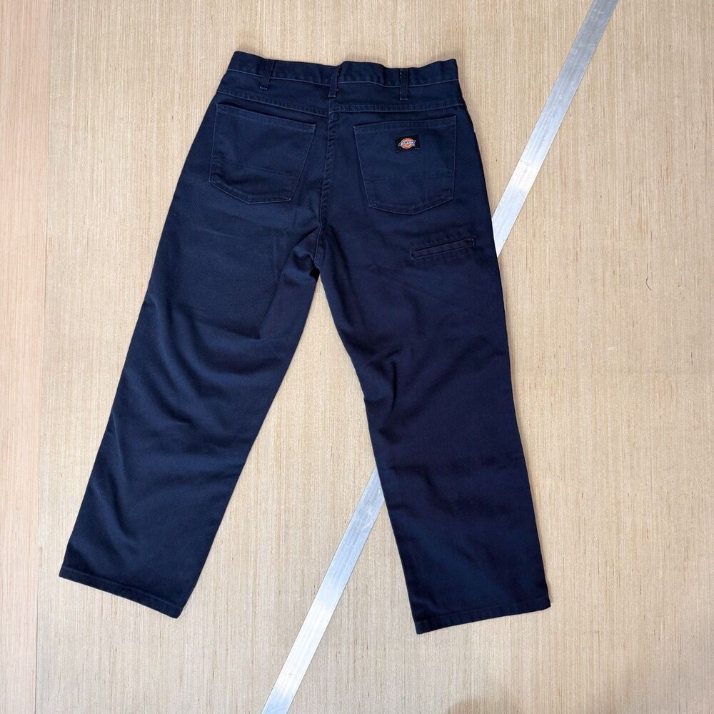 Dickies Navy Blue Baggy Carpenter Pants | Y2K Skater Streetwear